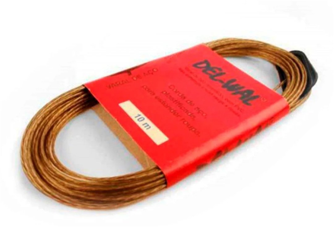 CORDA VARAL AÇO 10M