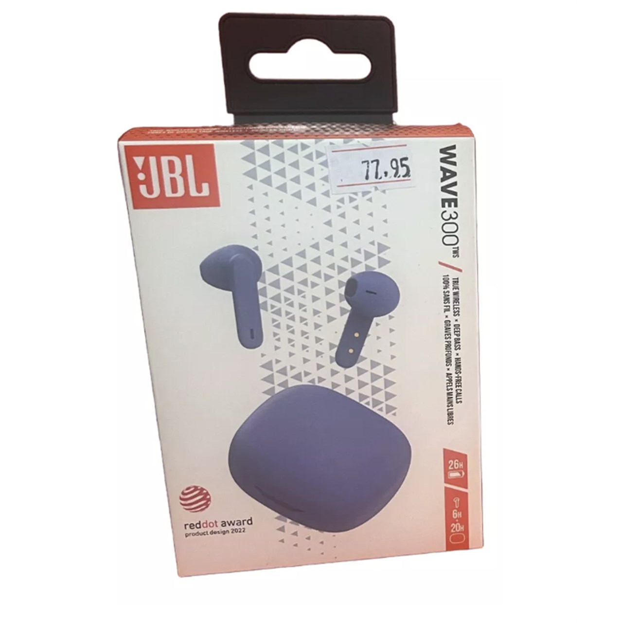 Produto: FONE SEM FIO JBL WAVE300