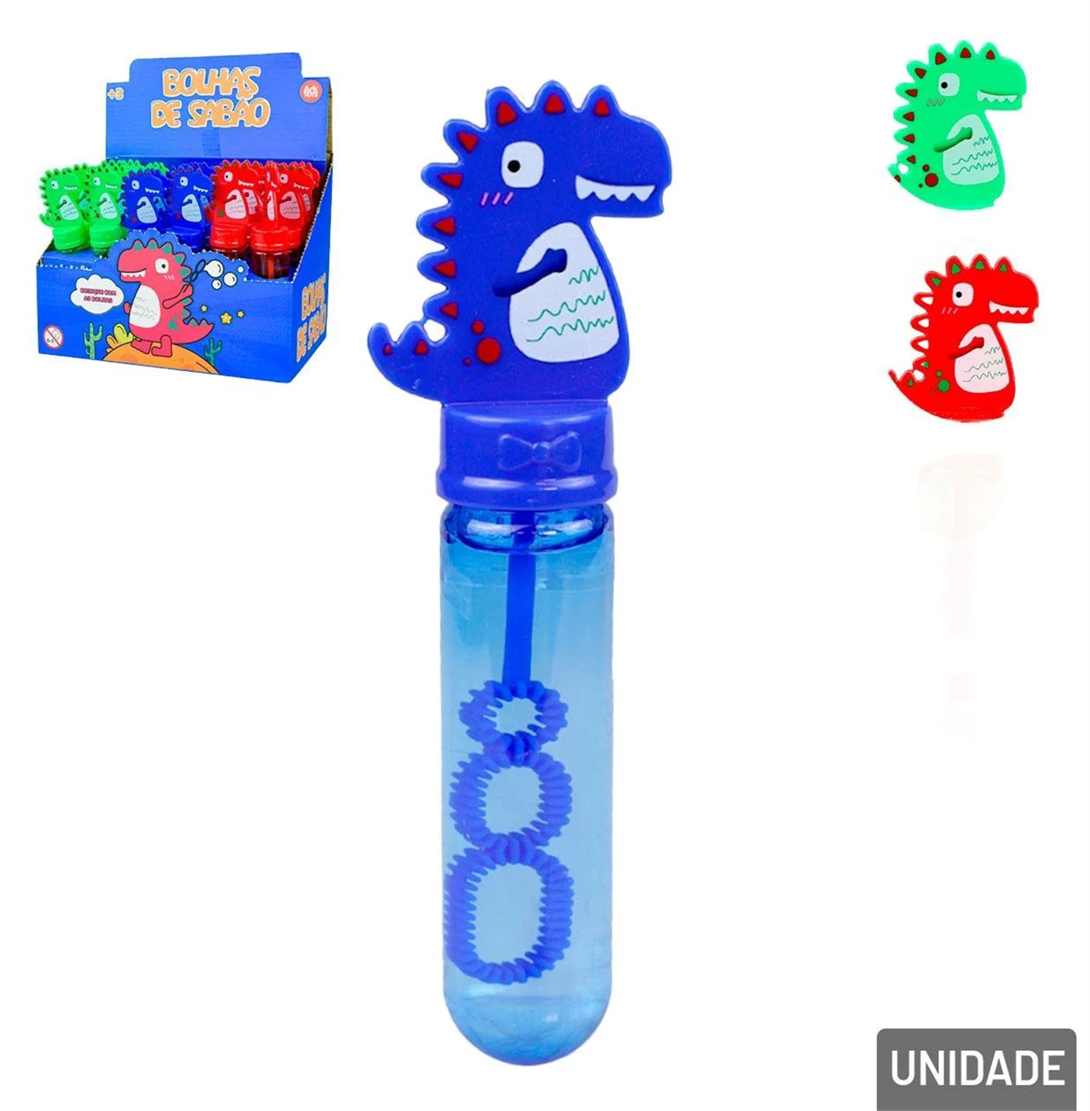 BOLHA DINO BASTÃO 14CM