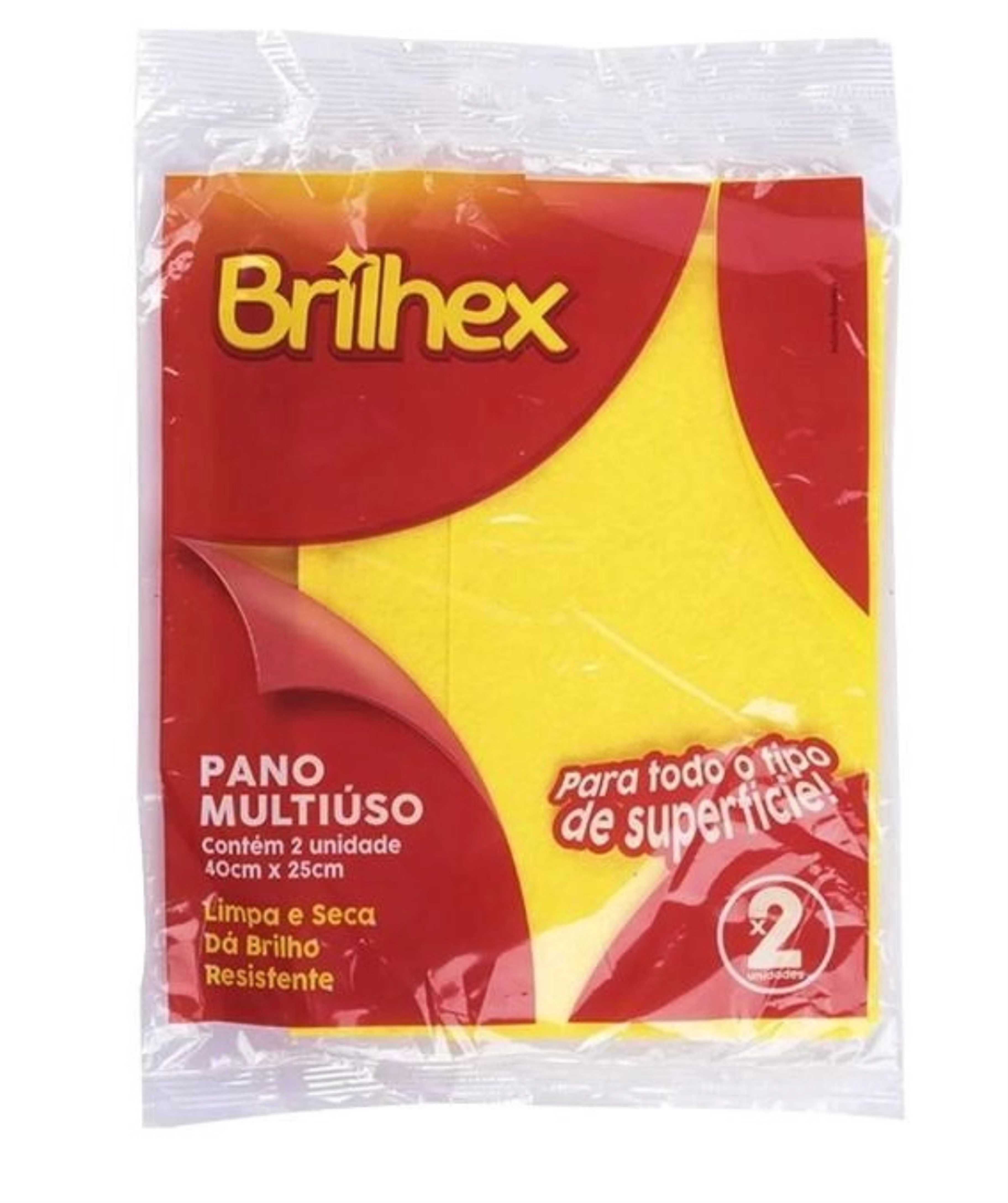 PANO LIMPEZA 2PÇ BRILHEX